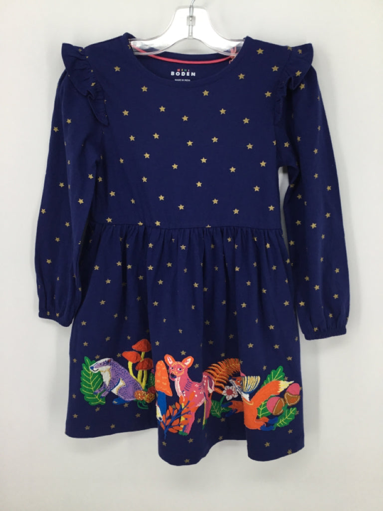 Mini Boden Child Size 6 Navy Dress - girls