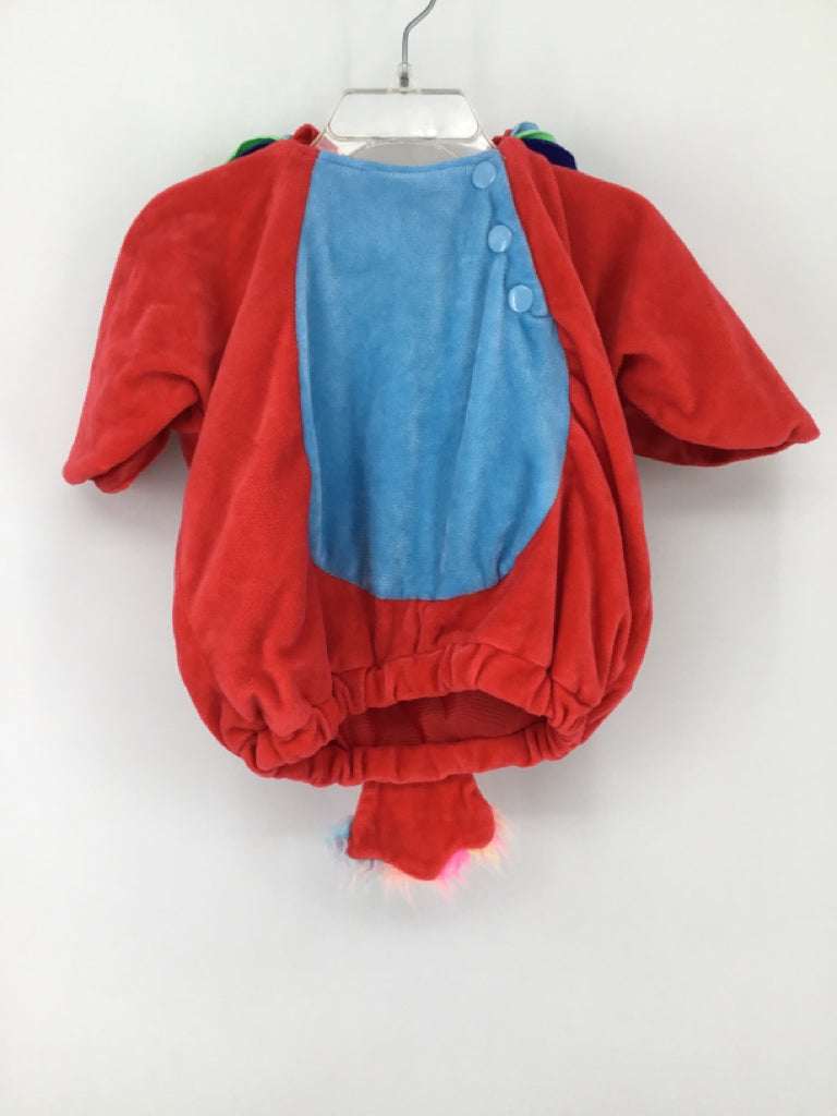 Target Child Size 0-6 Months Red Tropical Bird Halloween Costume