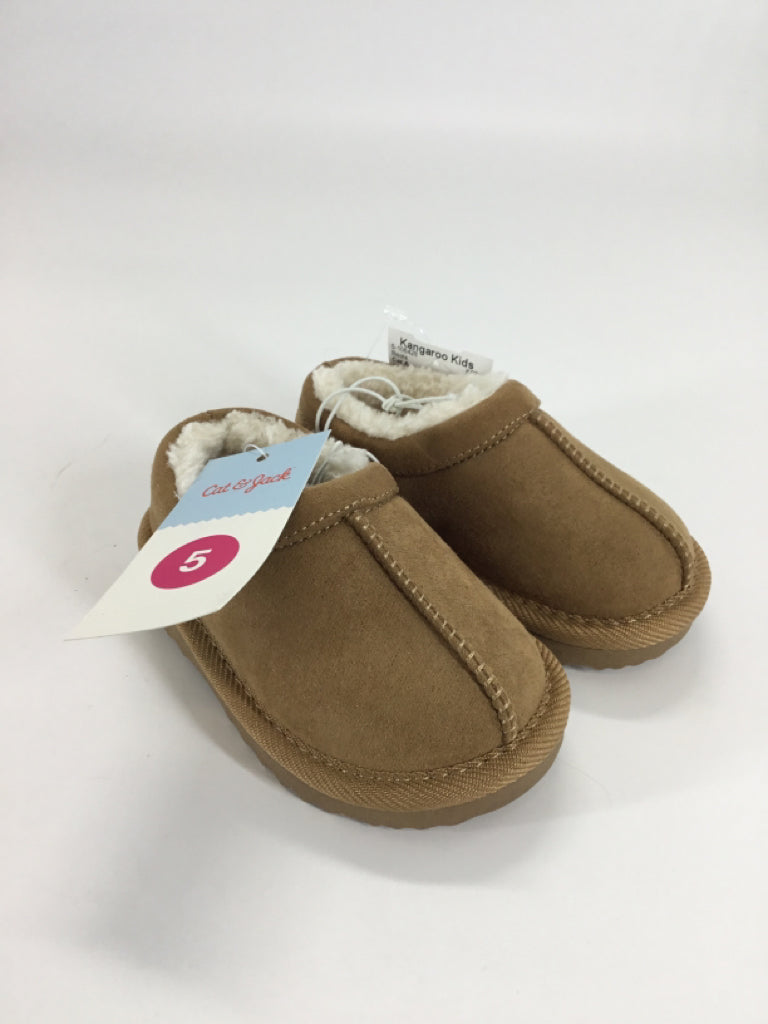 Cat & Jack Child Size 5 Toddler Tan Boots