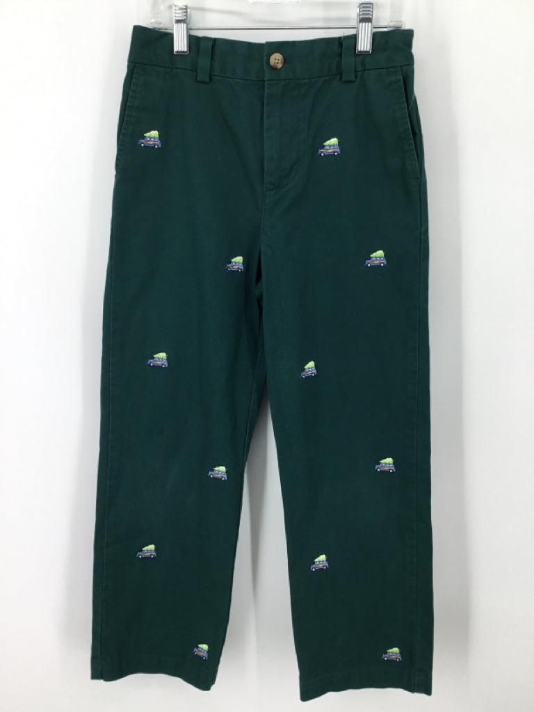 vineyard vines Child Size 8 Green Christmas Pants