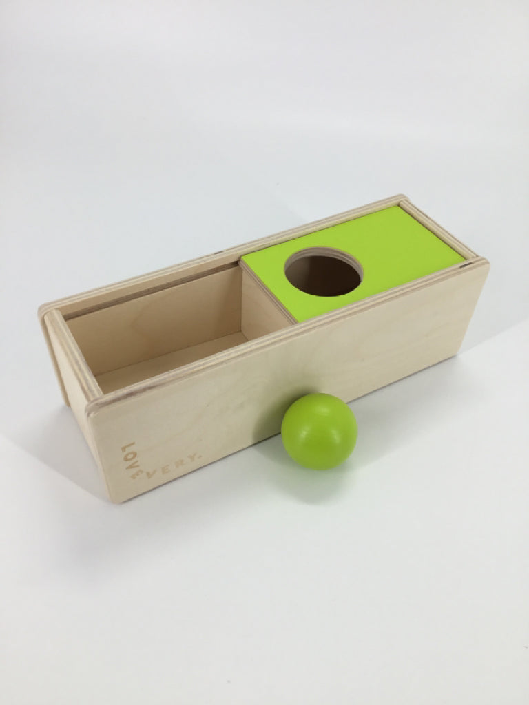 Lovevery Wooden Slide Top Box
