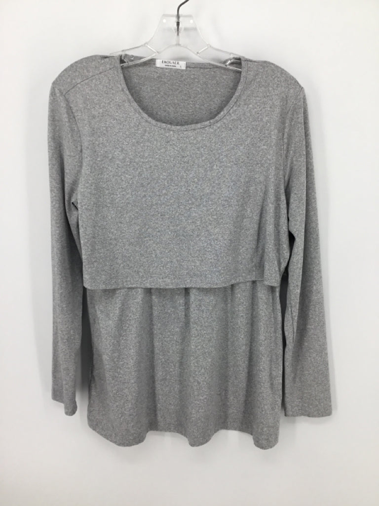Ekouaer Size L Poly Blend Nursing Nursing Apparel