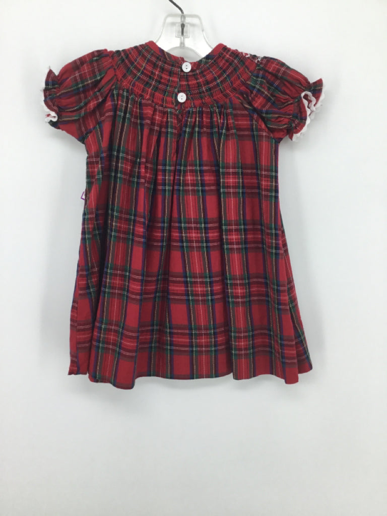 Lil Cactus Child Size 12-18 Months Red Dress - girls