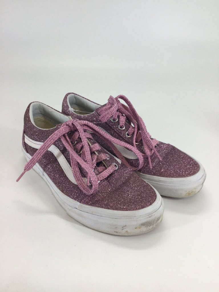Vans Child Size 7 Youth Pink Sneakers