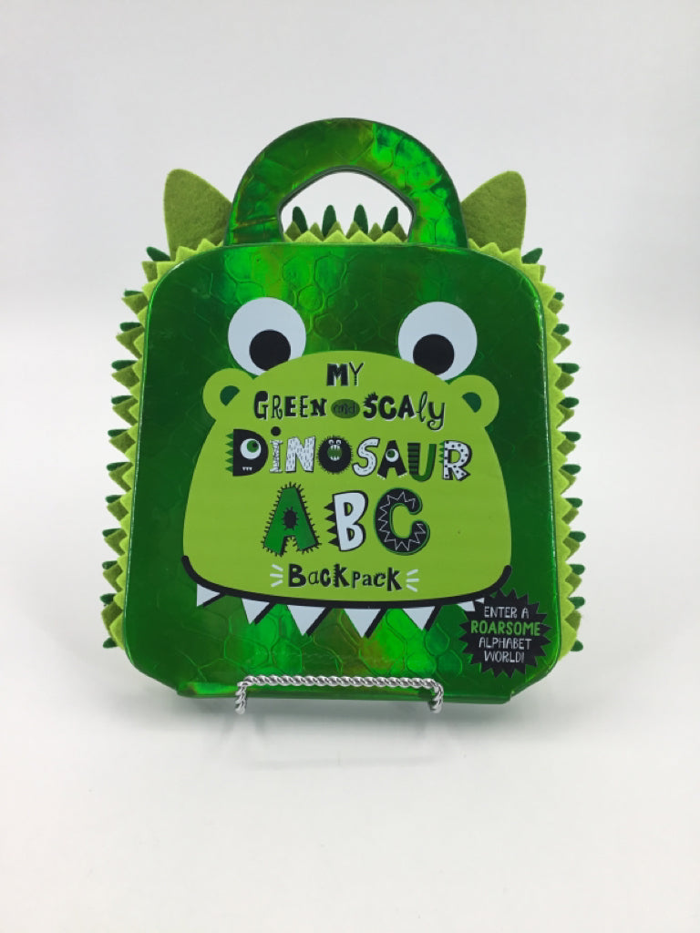Make Believe Ideas My Green and Scaly Dinosaur ABC Backpack Board Book