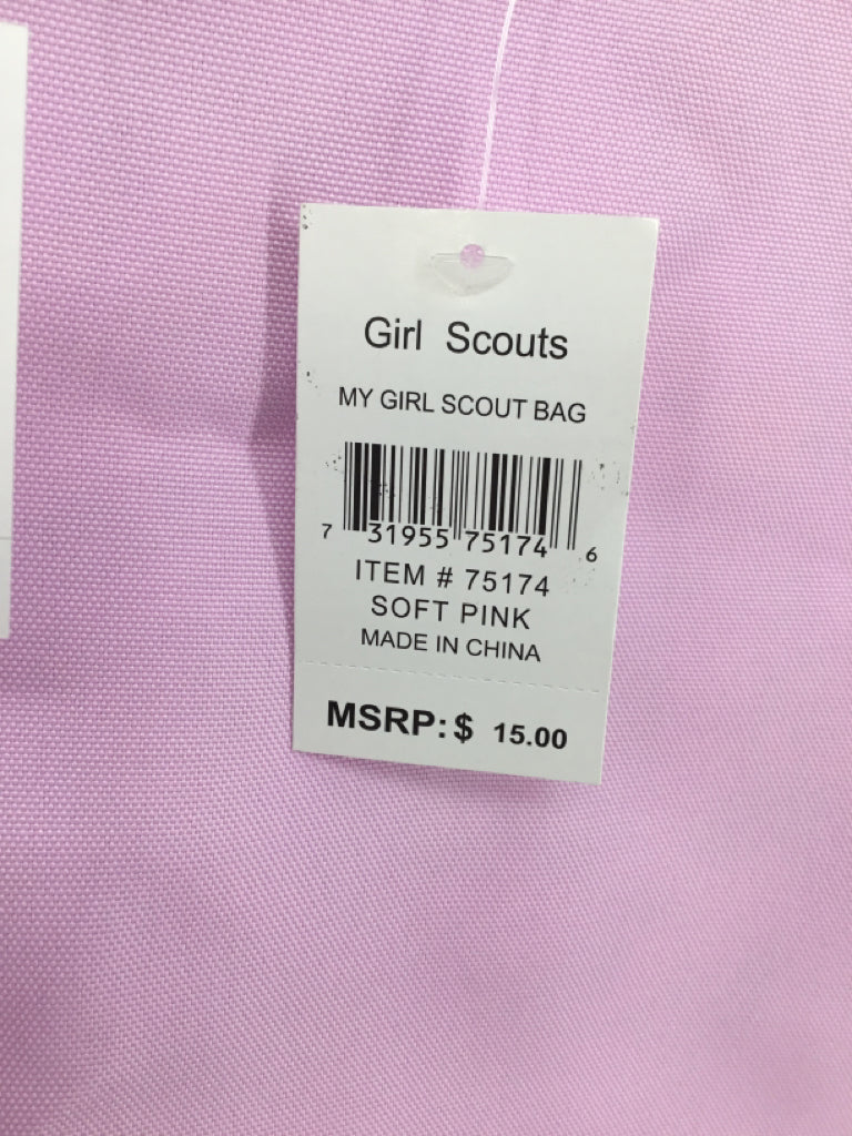 Girl Scouts Pink My Girls Scout Bag
