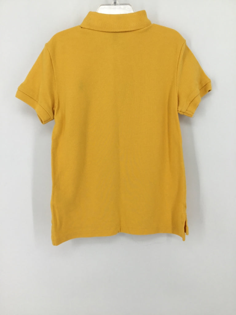 Ralph Lauren Child Size 6 Yellow Solid Shirt - boys