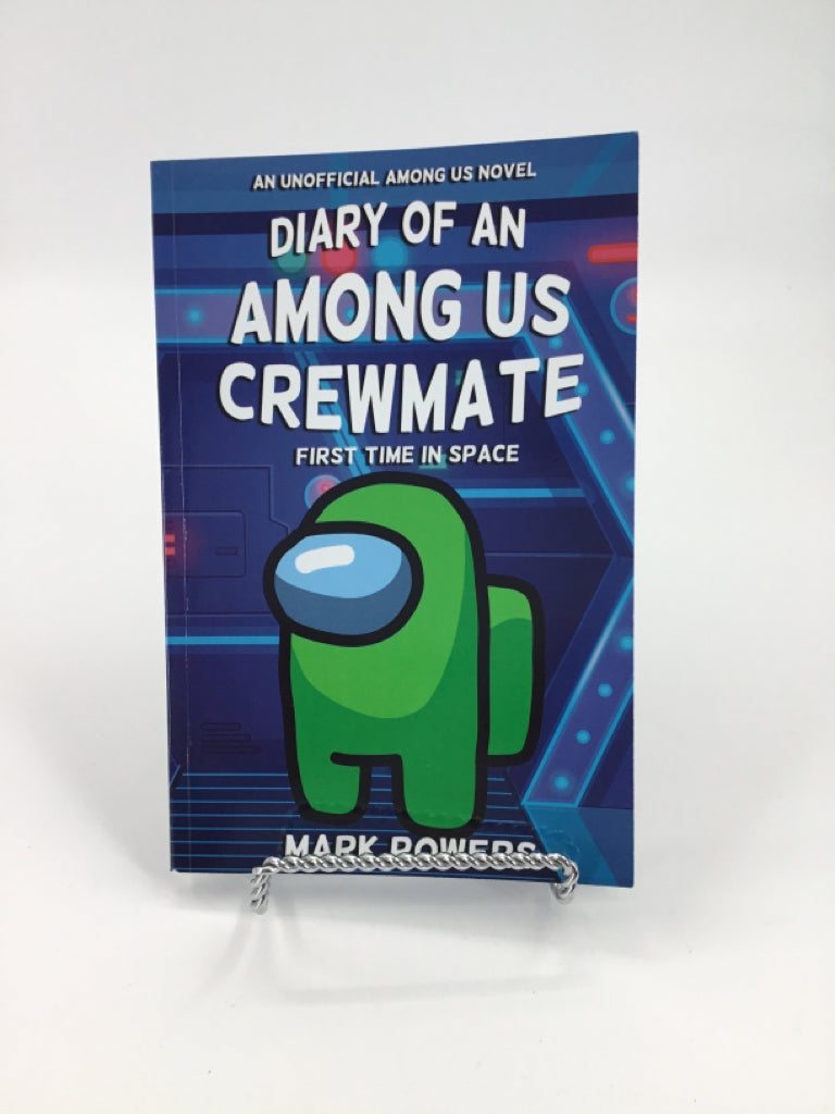 Diary of an Among Us Crewmate First Time in Space  Paperback Book