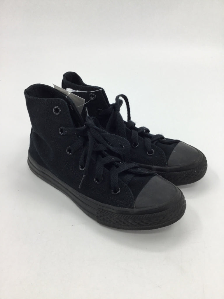 Converse Child Size 13 Black Sneakers