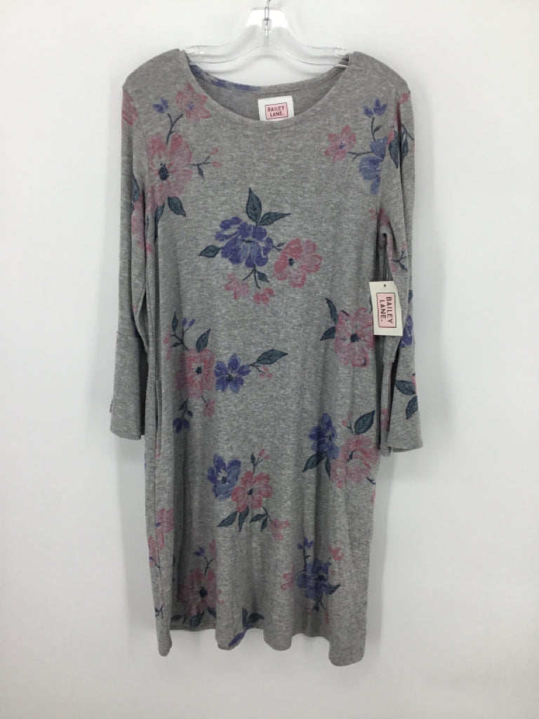 Bailey Lane Child Size 12 Gray Dress - girls