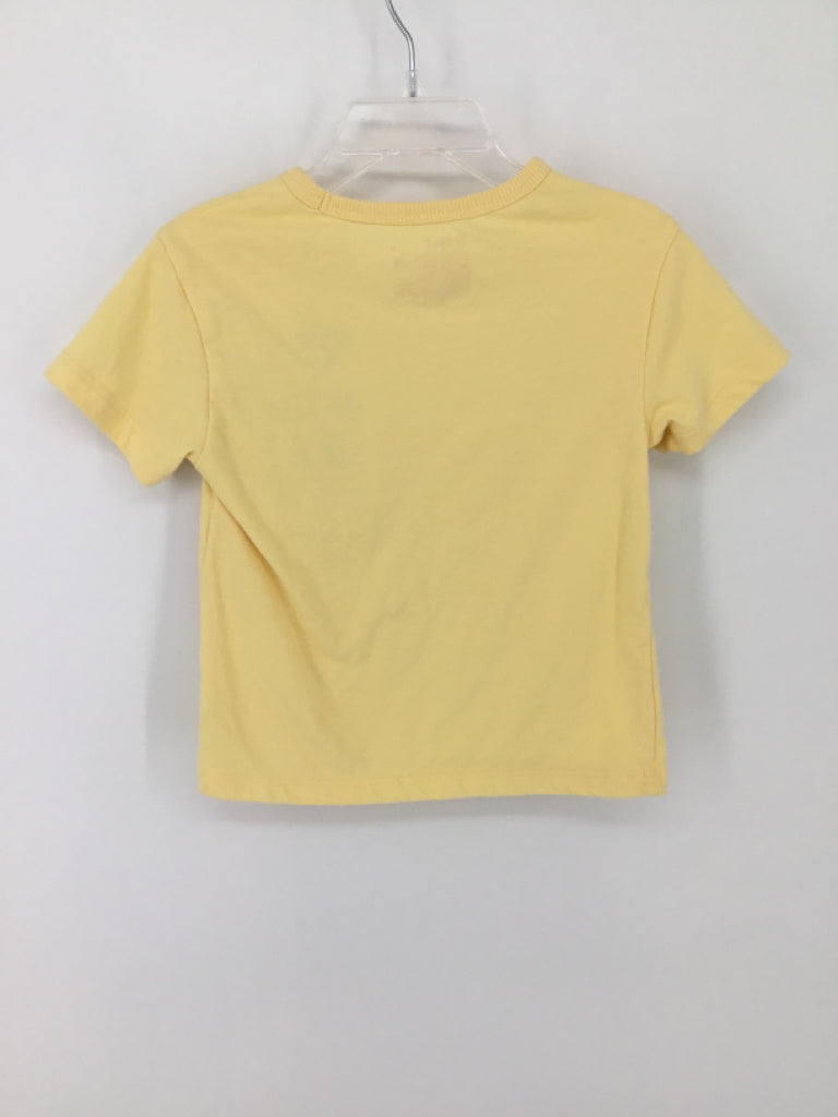 Cat & Jack Child Size 2 Yellow screen printed T-shirt - boys