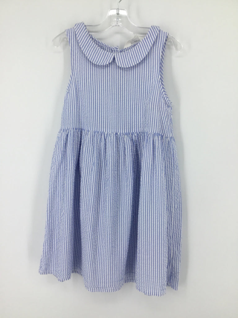 H & M Child Size 10 Blue Dress - girls