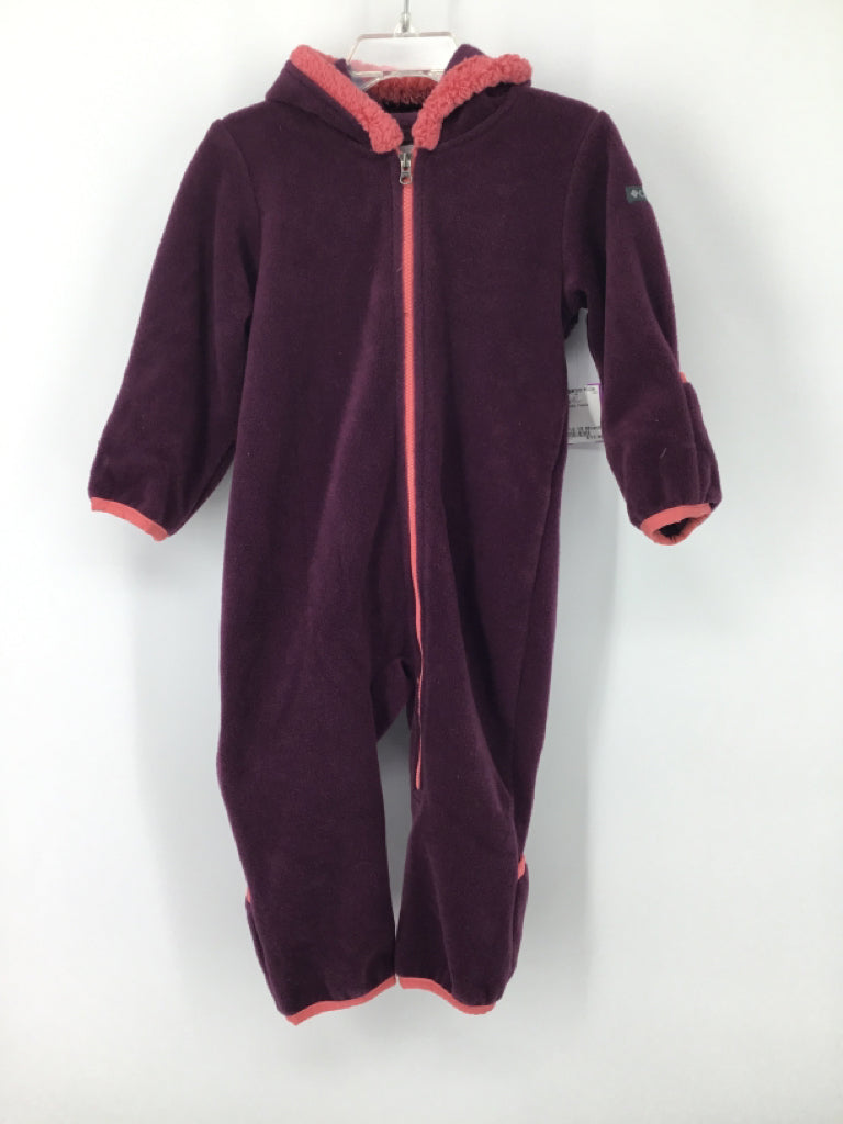 Columbia Child Size 12-18 Months Purple Outerwear - girls
