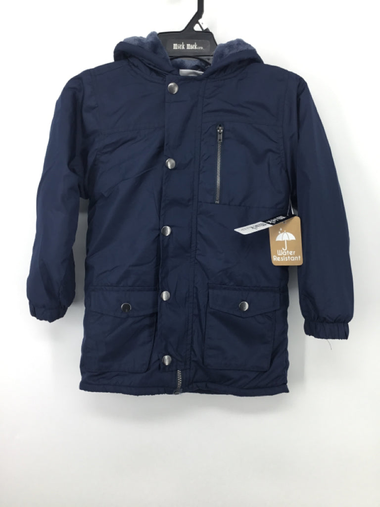 Mick Mack Child Size 6 Navy Solid Outerwear - boys