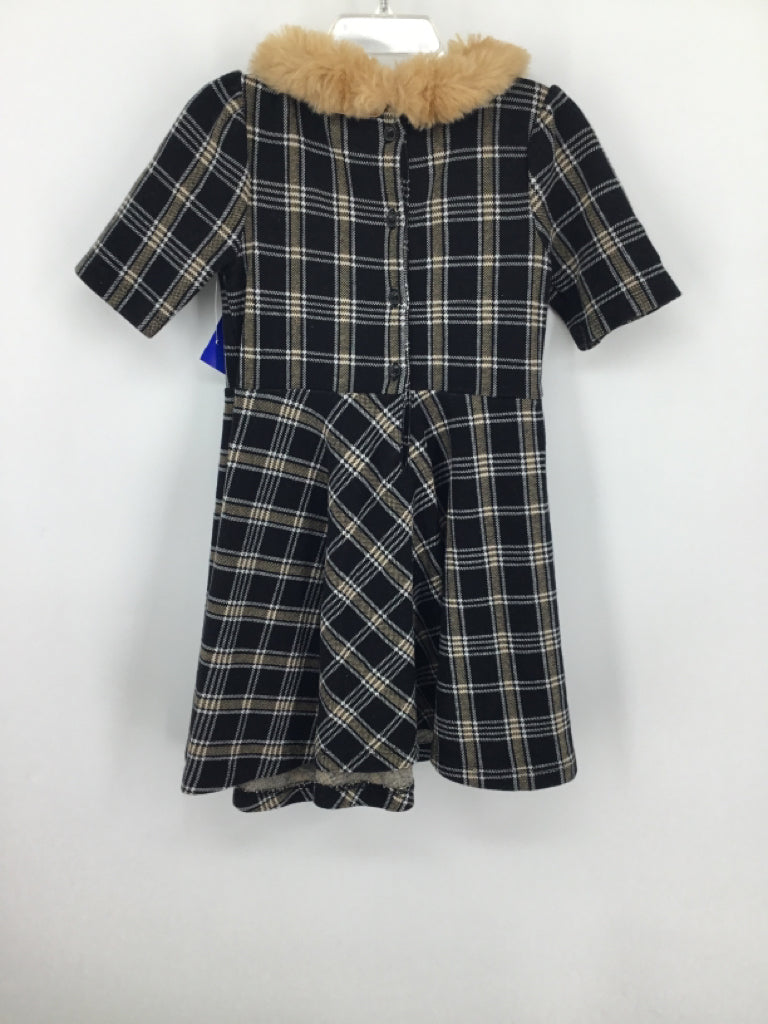 Janie and Jack Child Size 5 Black Dress - girls