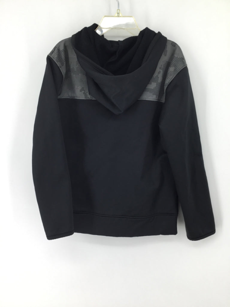 Under Armour Child Size 7 Black Solid Hoodie - boys