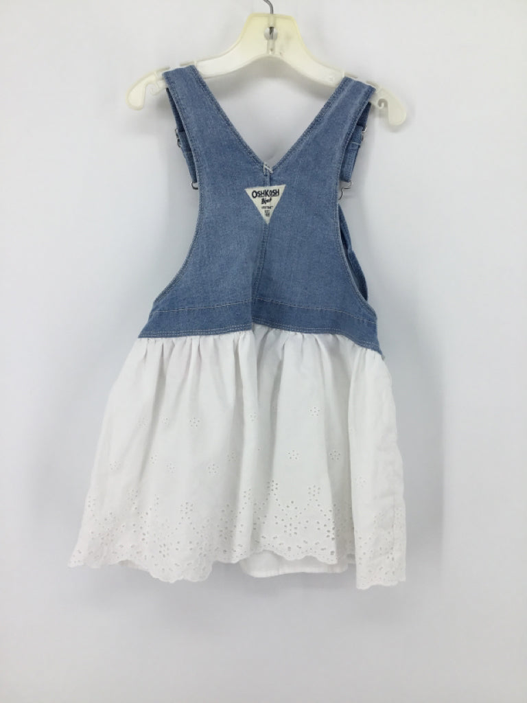 OshKosh B'gosh Child Size 4 Blue Dress - girls