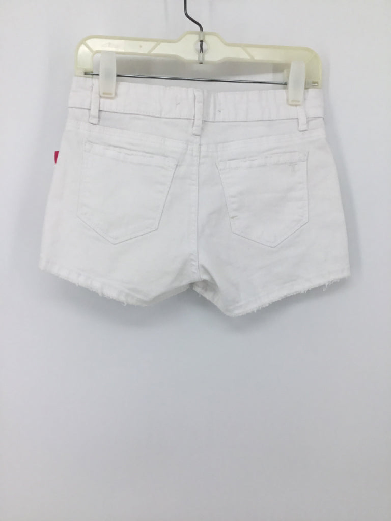 tractr Child Size 10 White Shorts - girls