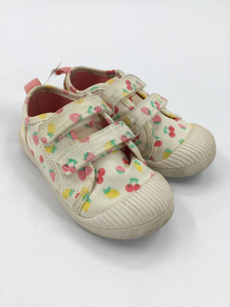 Cat & Jack Child Size 8 Toddler White Sneakers