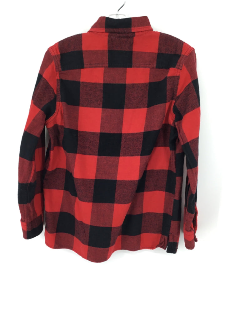 Gap Kids Child Size 8 Red Checkered Shirt - boys