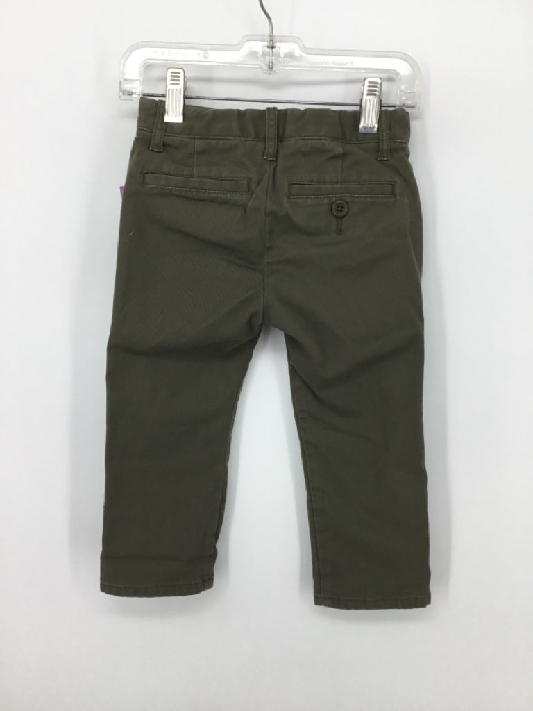 Crewcuts Child Size 2 Green Solid Pants - boys
