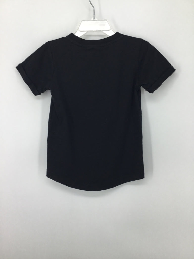 Little Bipsey Child Size 2 Black Solid T-shirt - boys