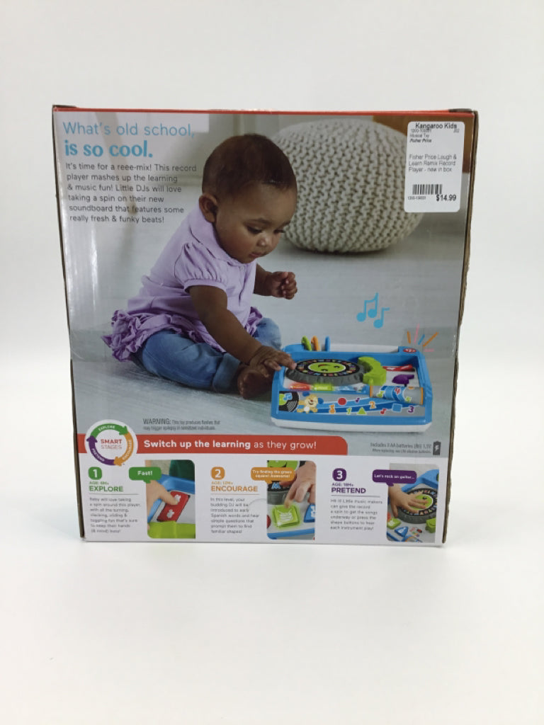 Fisher Price Laugh & Learn Remix Record Player