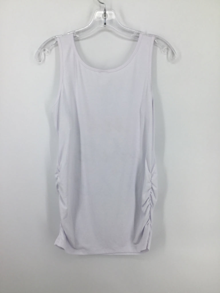 Belly Bundle Child Size S White Stars & Stripes Maternity Tank Top