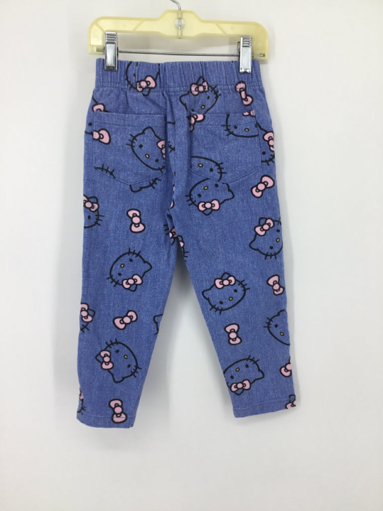 Hello Kitty Child Size 3 Blue Pants - girls