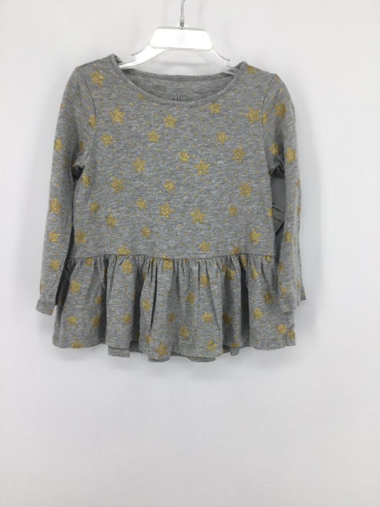 Baby Gap Child Size 4 Gray Shirt - girls