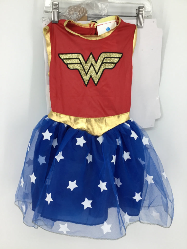 Rubies Child Size 6 Red Wonder Women Halloween Costume