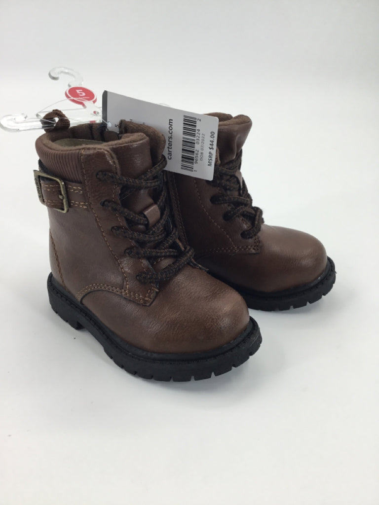 Carter's Child Size 5 Toddler Brown Boots