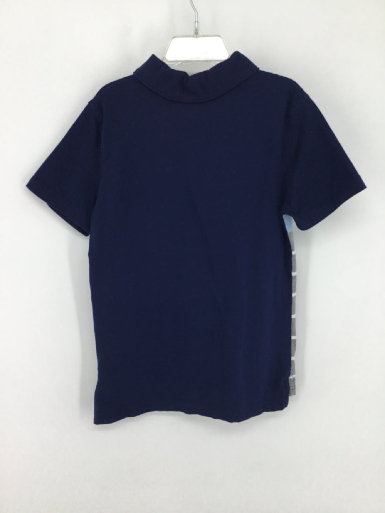 Cat & Jack Child Size 6 Blue Stripe Shirt - boys