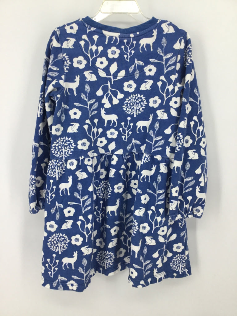 Mini Boden Child Size 7 Blue Dress - girls