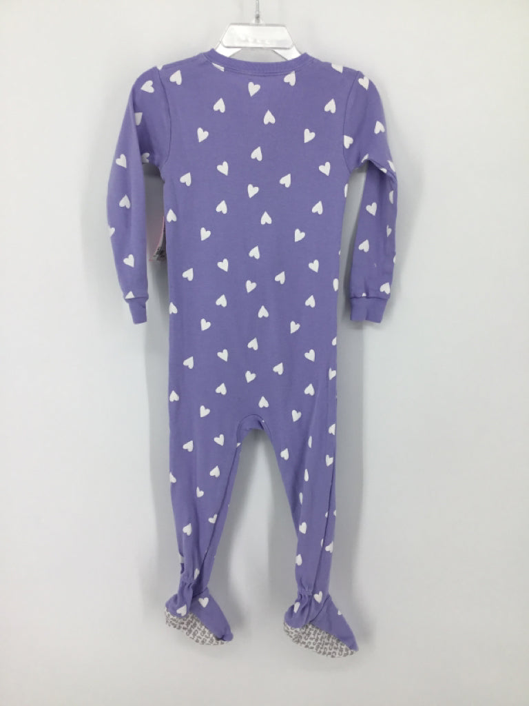 Carter's Child Size 2 Purple Sleepers