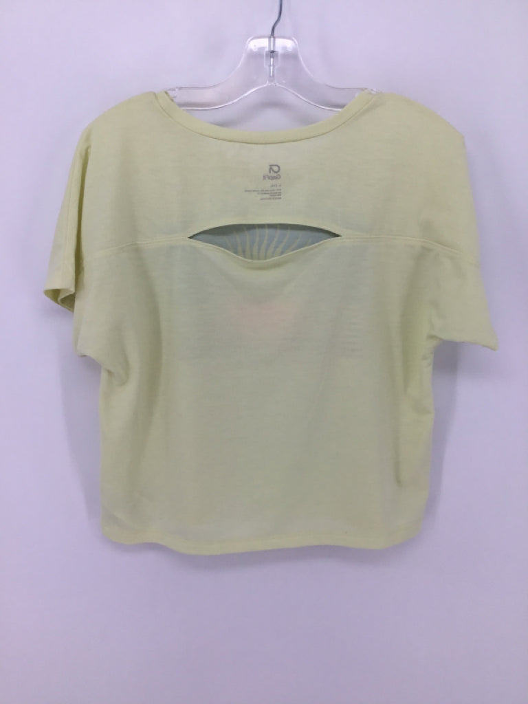 Gap Fit Child Size 10 Yellow T-shirt - girls