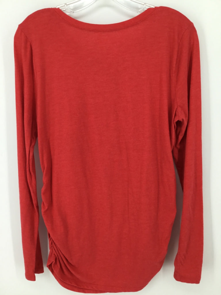 Motherhood Maternity Child Size M Red Christmas Maternity T-Shirt