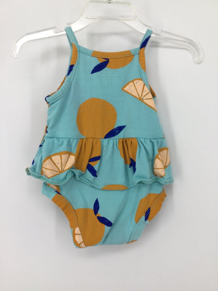 Carter's Child Size 3 Months Blue Outfit - girls