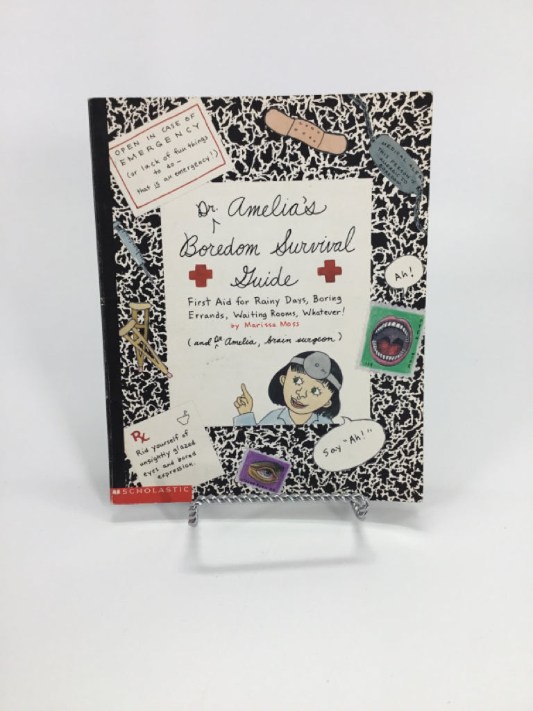 Dr. Amelia's Boredom Survival Guide Paperback Book