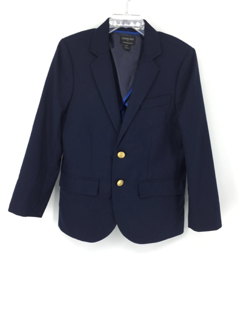 Crewcuts Child Size 6 Navy Solid Blazer - boys