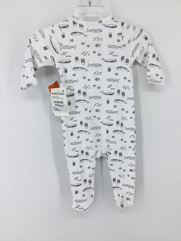 Nordstrom Child Size Newborn White Sleepers