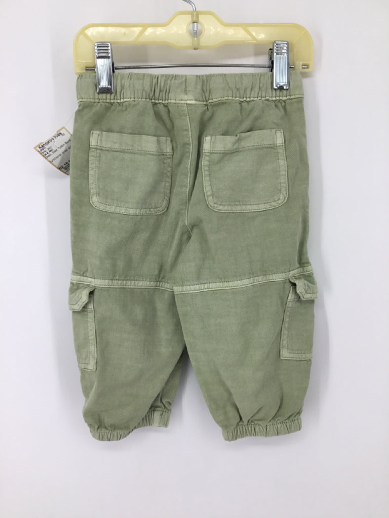 Cat & Jack Child Size 18 Months Green Solid Pants - boys