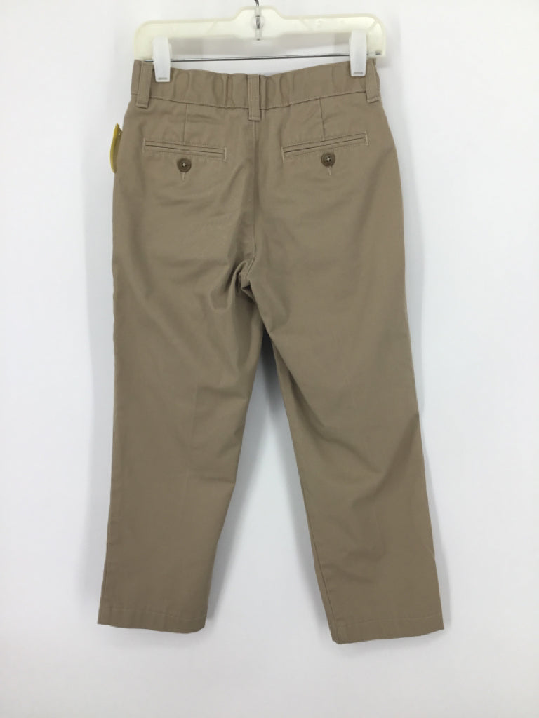 Lands' End Child Size 8 Tan Solid Pants - boys