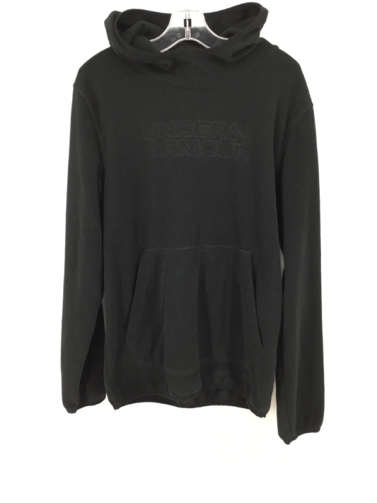 Under Armour Child Size 14 Black Solid Sweatshirt - boys
