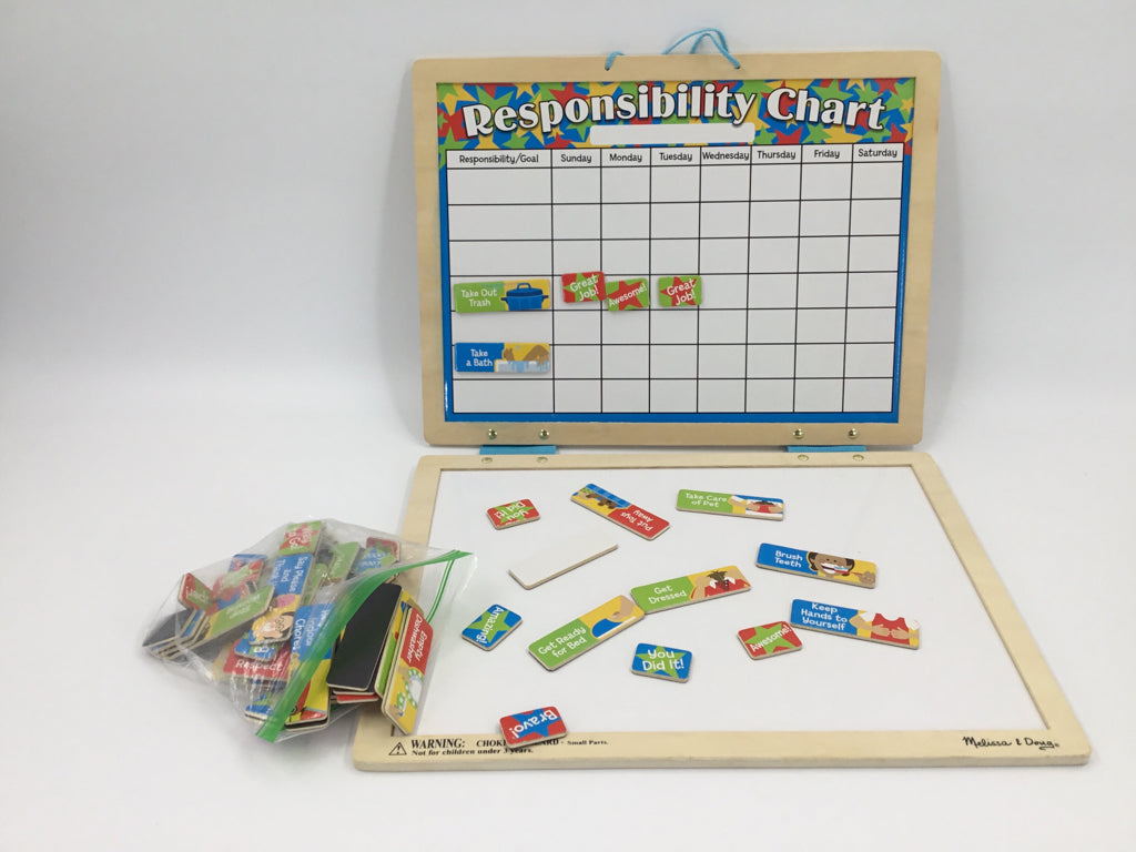 Melissa & Doug Magnetic Responsibility Chart