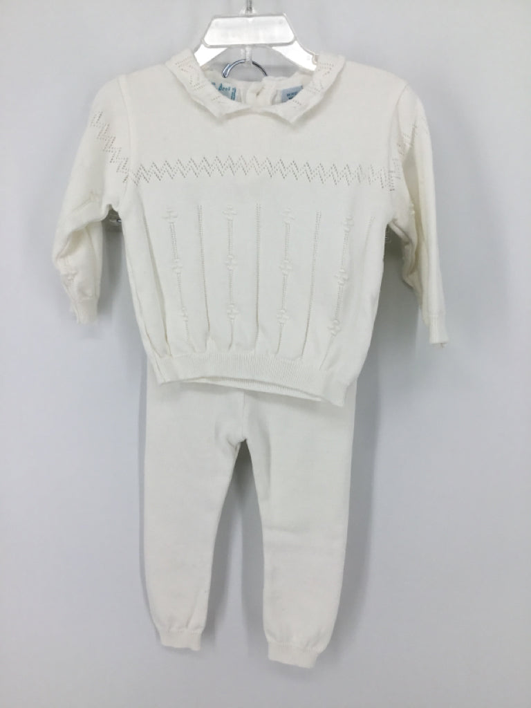 Feltman Bros Child Size 12 Months White Outfit - girls