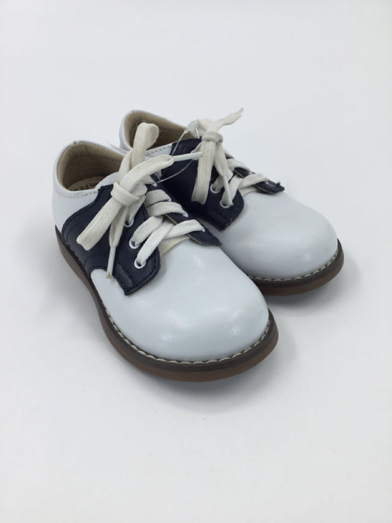 Footmates Child Size 6 Toddler Navy Dress Shoes