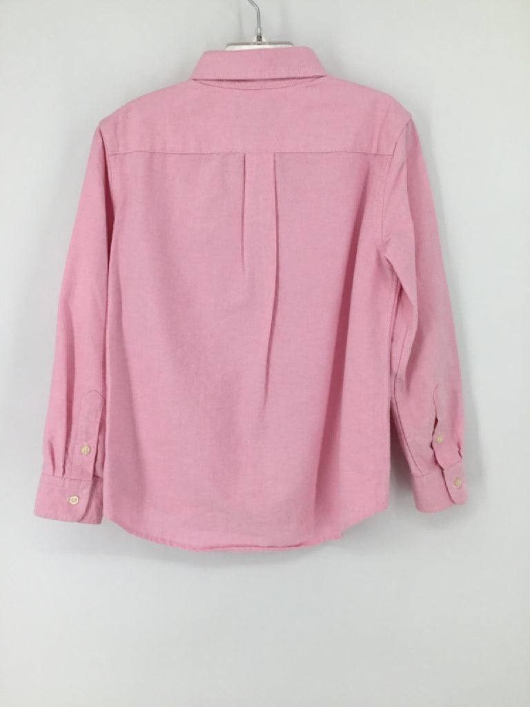 Ralph Lauren Child Size 6 Pink Solid Shirt - boys