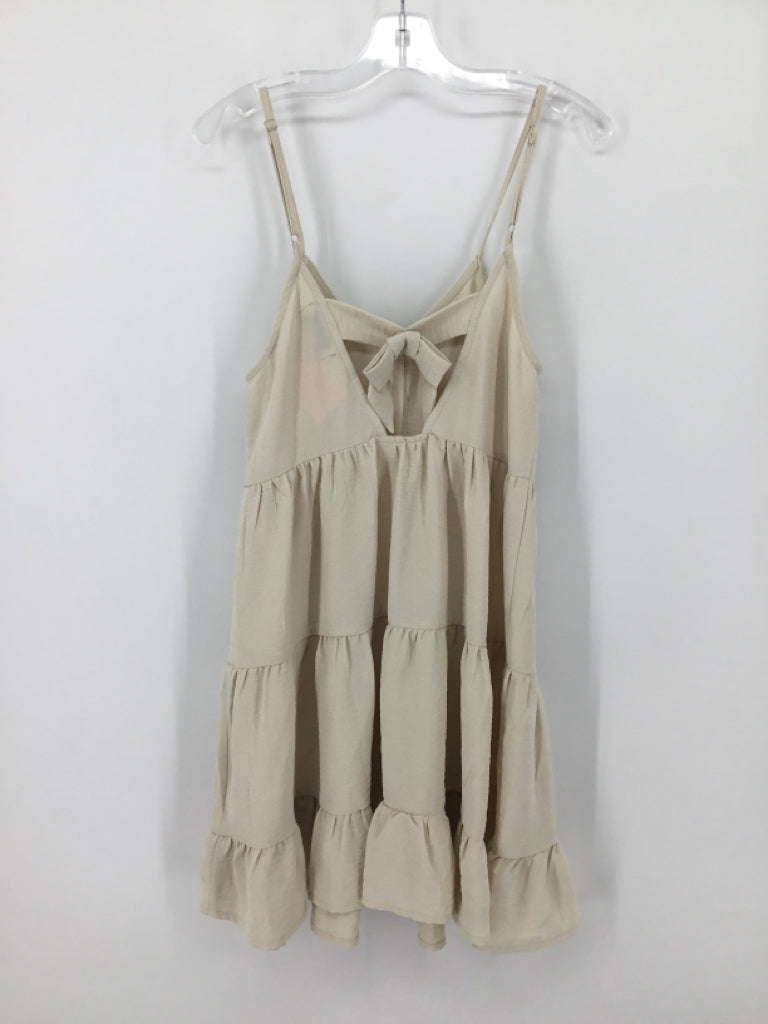 Molly Bracken Child Size 12 Tan Dress - girls