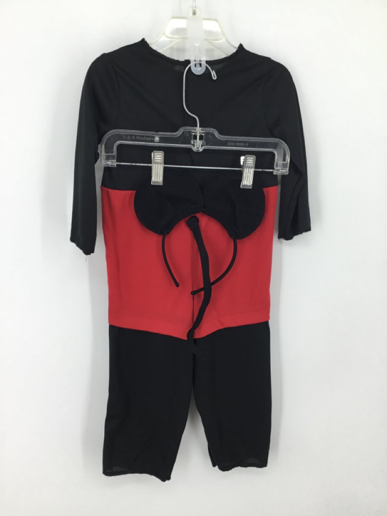 Disney Child Size 2 Black Mickey Mouse Halloween Costume